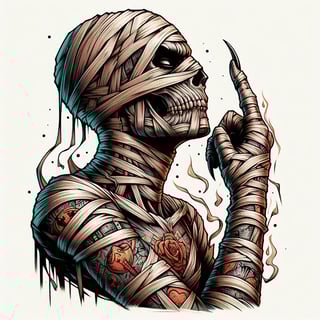 Nome do produto Múmia Tatuada
