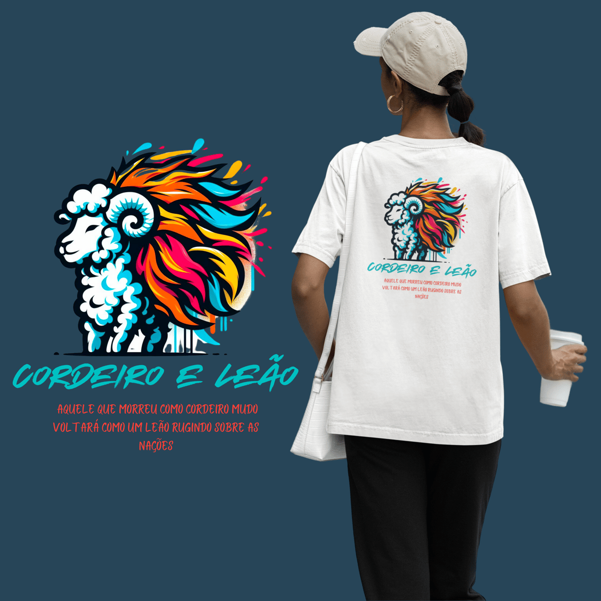 Nome do produto: Destra - Cordeiro e Leão