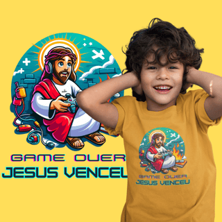 Nome do produto Destra - Infantil Jesus venceu