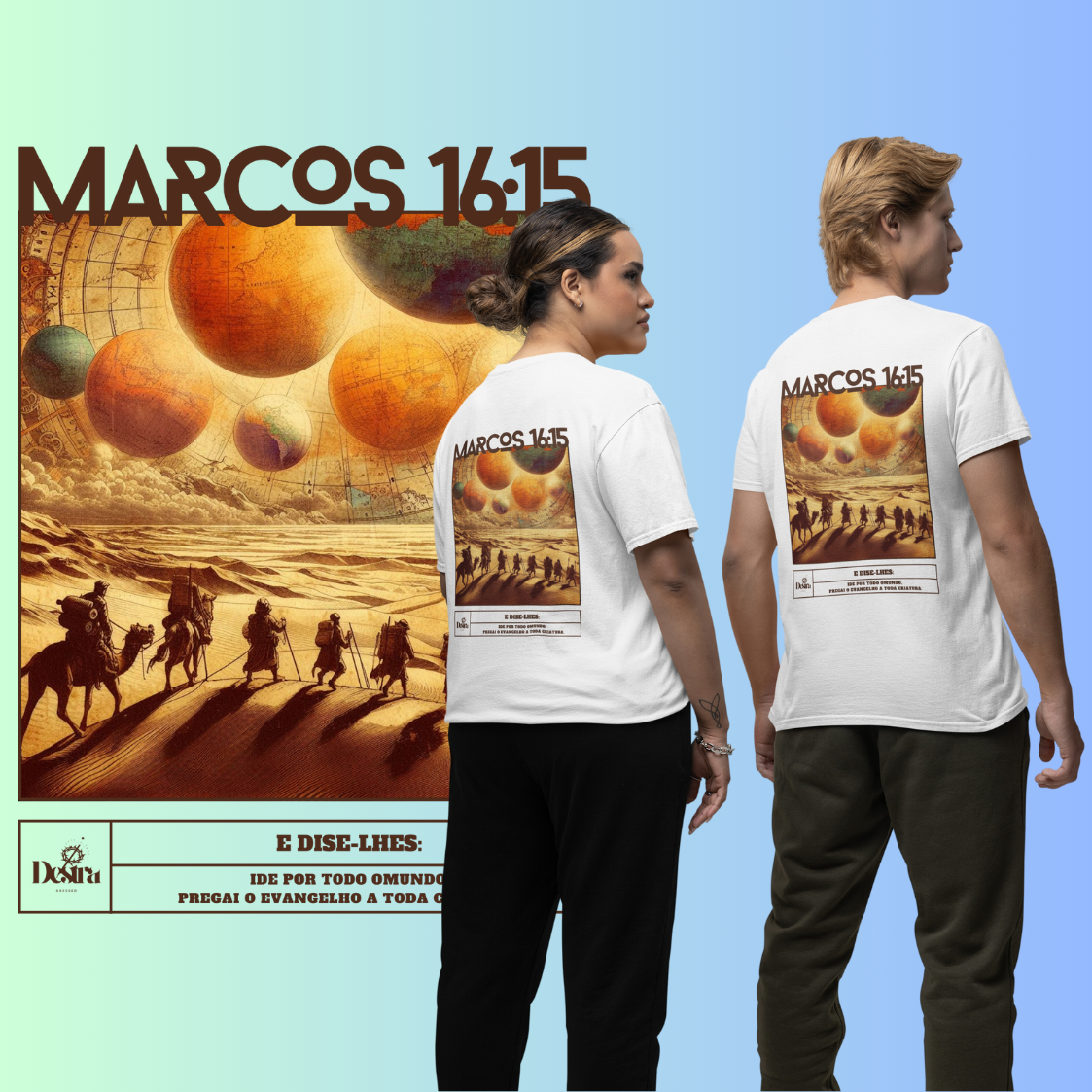 Nome do produto: Destra - PIMA Marcos 16:15