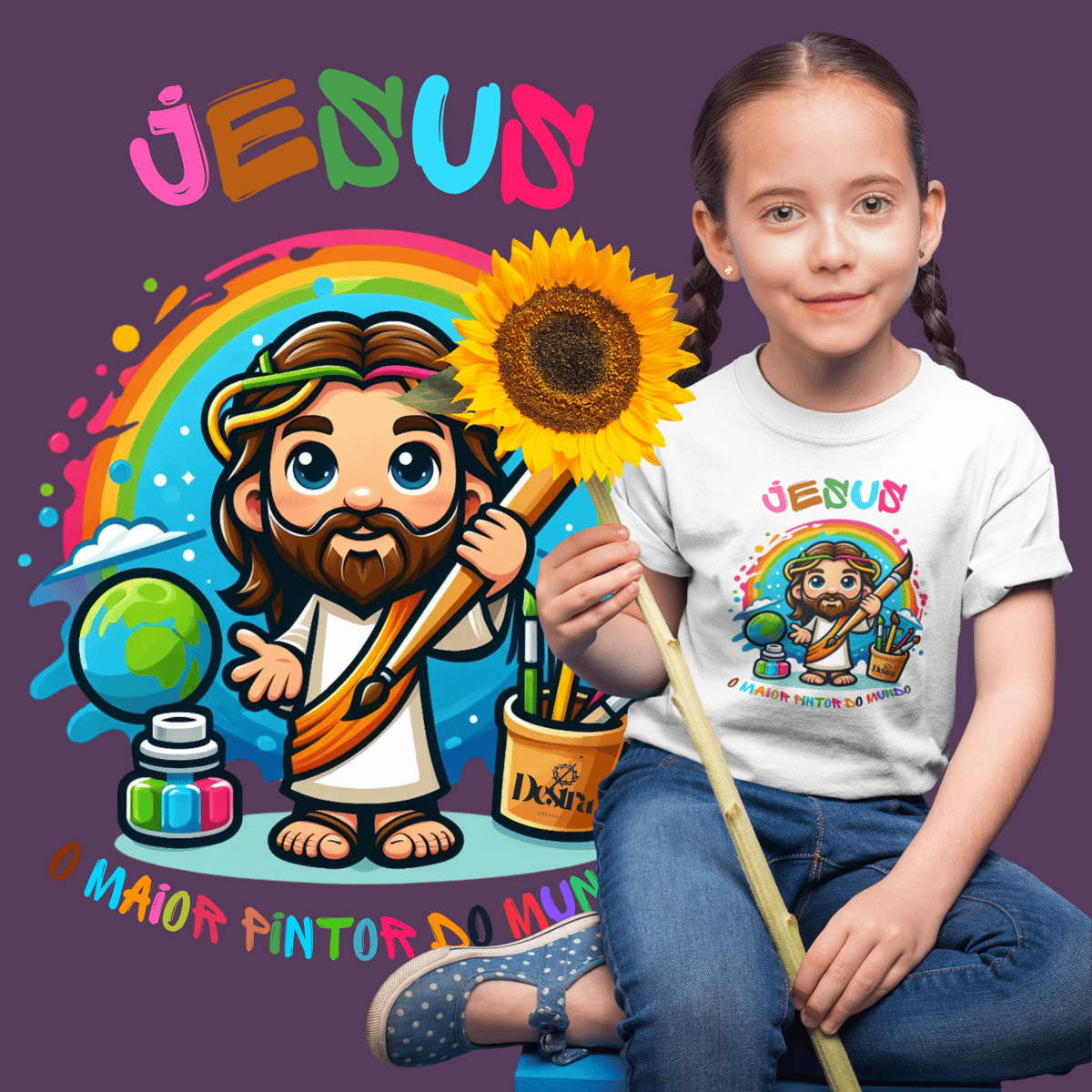 Nome do produto: Destra - Infantil O maior pintor do mundo