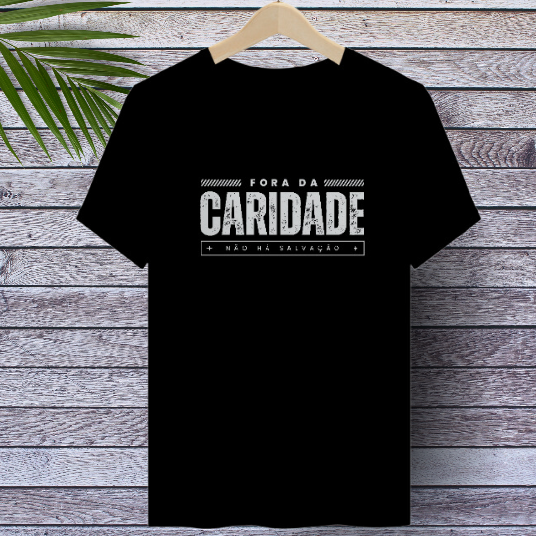 Camiseta Espírita Caridade