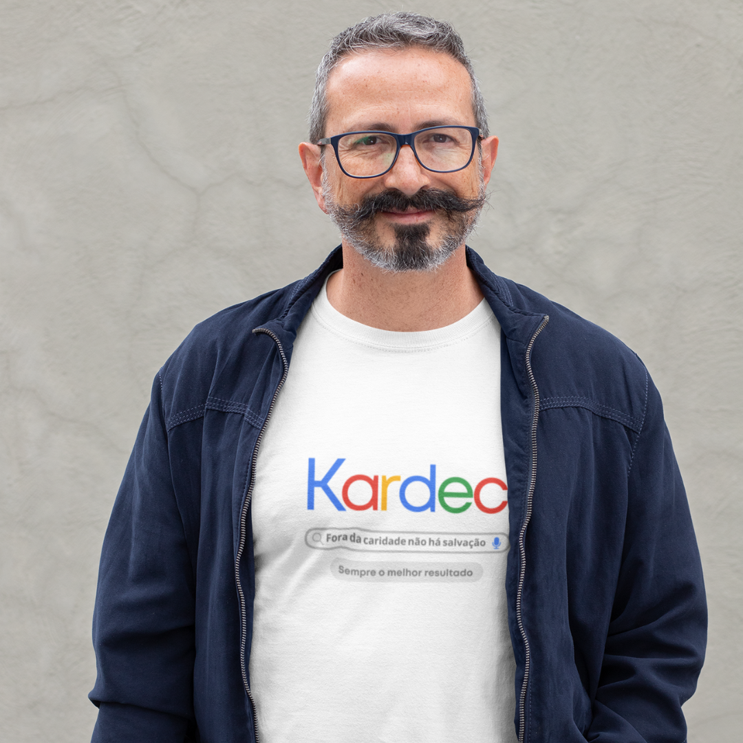 Camiseta Espírita Buscar em Kardec