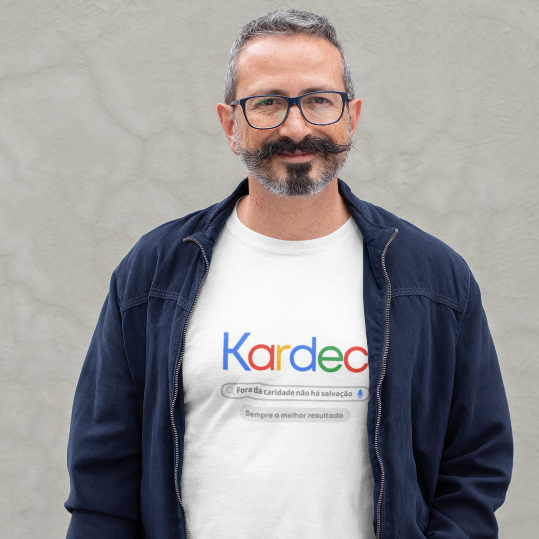 Nome do produto: Camiseta Espírita Buscar em Kardec