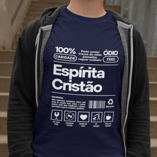 Nome do produto Camiseta Espírita Cristão