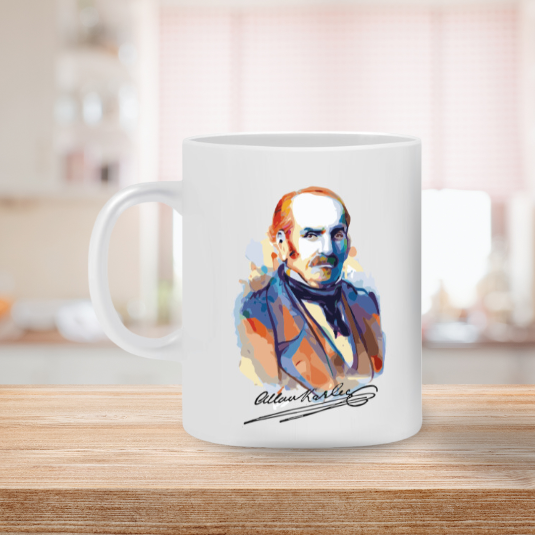 Caneca Allan Kardec Pintura