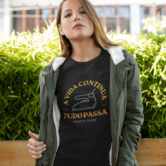 Baby Long Espírita Tudo Passa