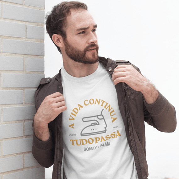 Camiseta Espírita Tudo Passa