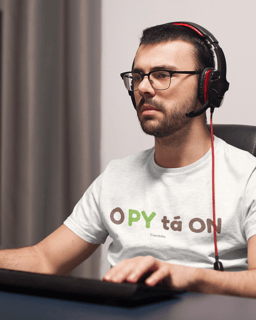 Camiseta O Py tá ON