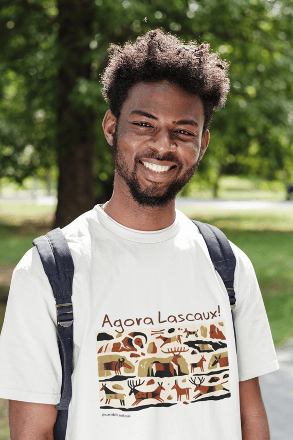 Camiseta Agora Lascou - cores claras