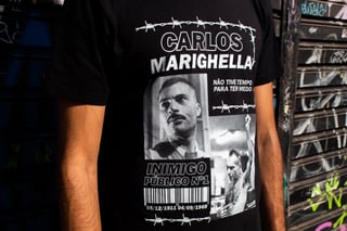 Nome do produto Camiseta - Marighella Inimigo n°1