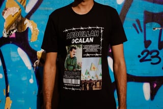 Nome do produto Camiseta - Abudallah Ocalan - Inimigo n°1