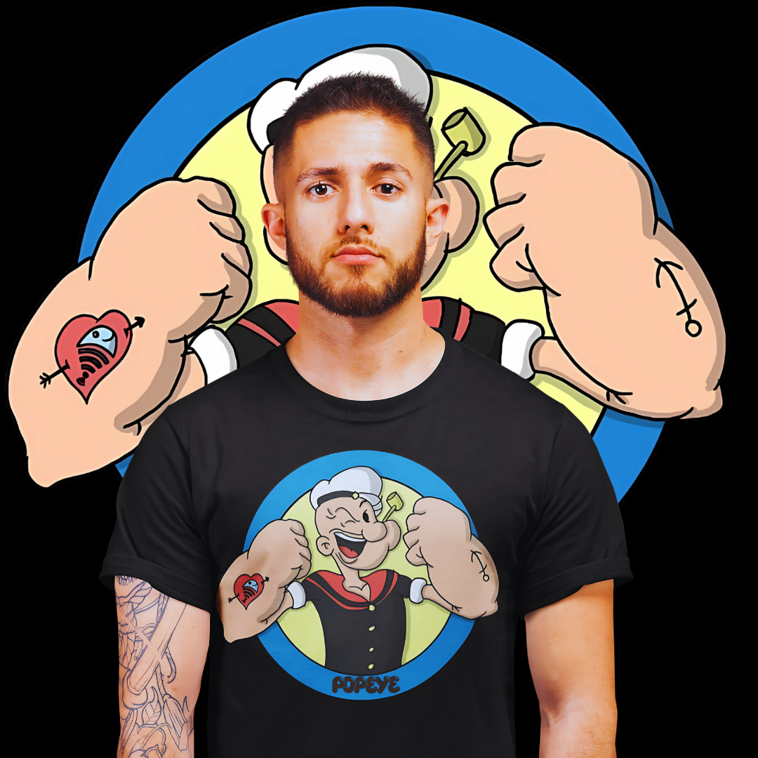 Nome do produto: Camisetas Popeye