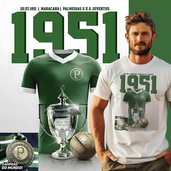 Camisetas Palmeiras 1951