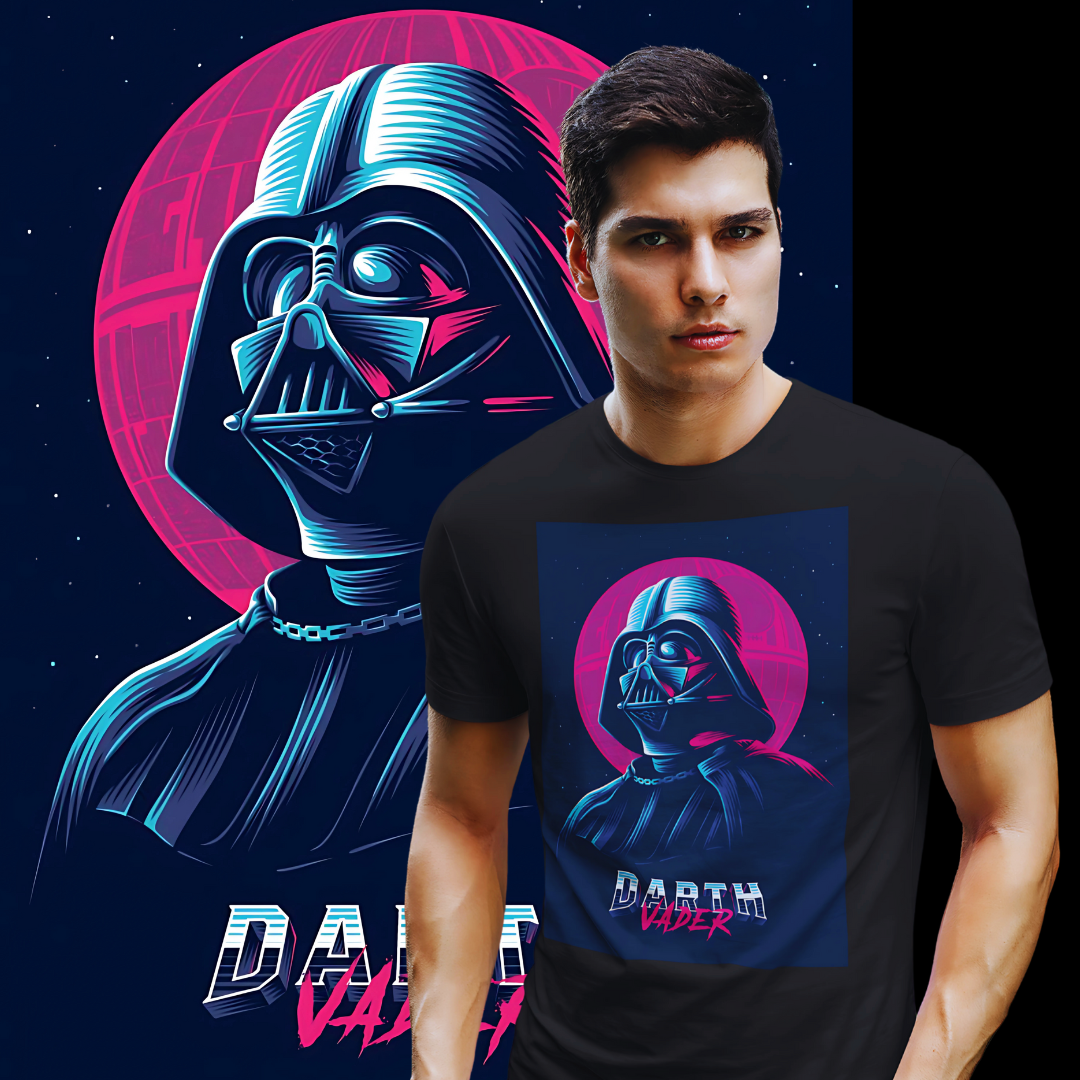 Nome do produto: Camisetas Darth Vader