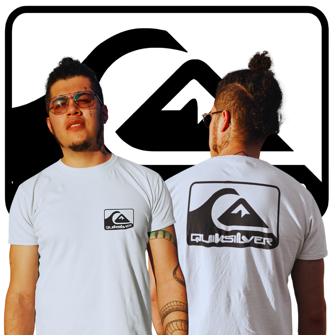 Nome do produto: Camisetas QuikSilver Frente Costas