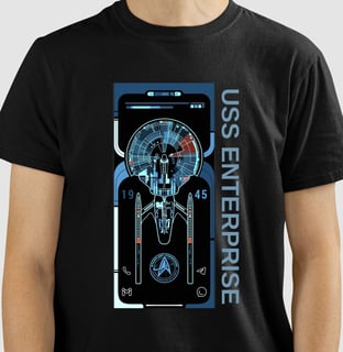 Nome do produto Camisetas USS Enterprise
