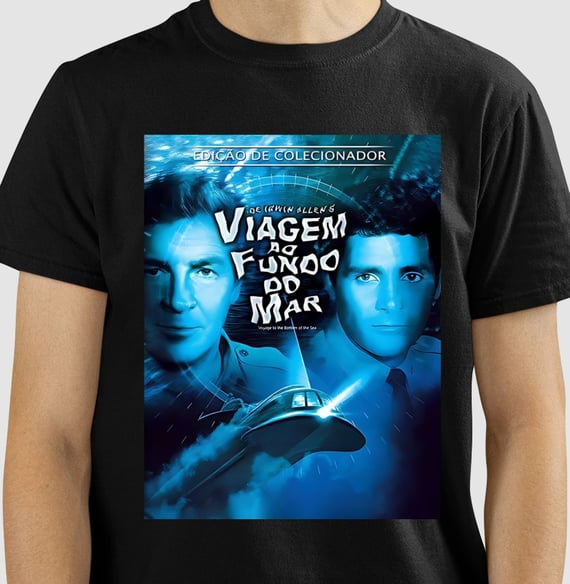Camisetas Viagem Ao Fundo Do Mar