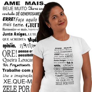 Nome do produto Camisetas Ame Mais