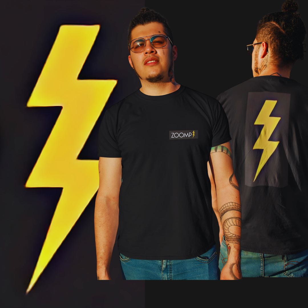 Nome do produto: Camisetas Zoomp Raio Frente Costas