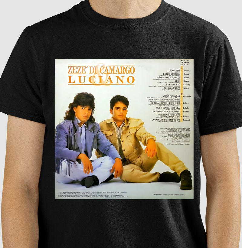 Nome do produto: Camisetas Zezé Di Camargo & Luciano