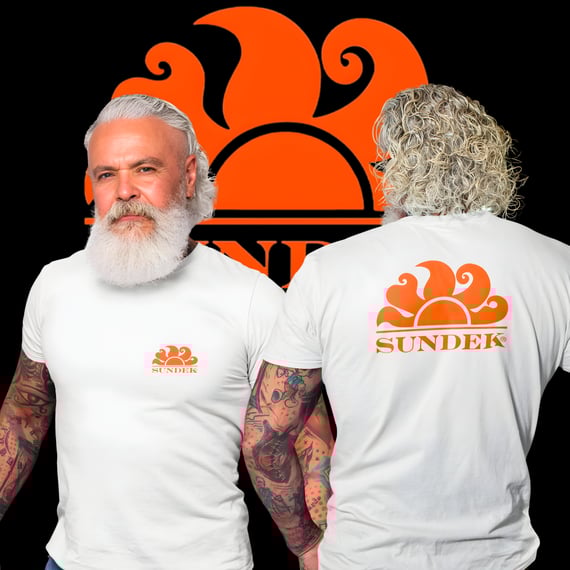 Camisetas Sundek Frente Costas