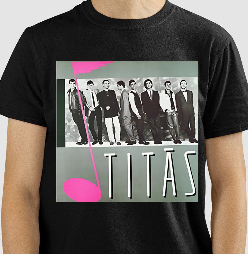 Nome do produto: Camisetas Titãs