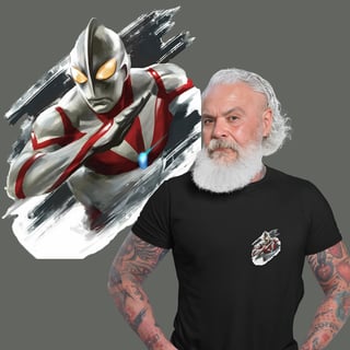 Nome do produto Camisetas Ultra Man 2 Minimalista