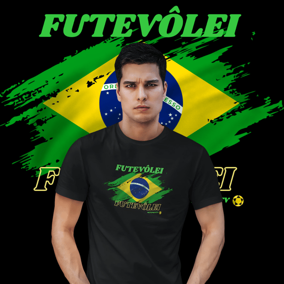 Camisetas Futevôlei Brasil