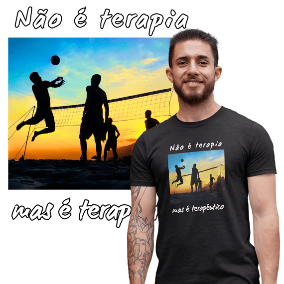 Camisetas Futevôlei Terapêutico
