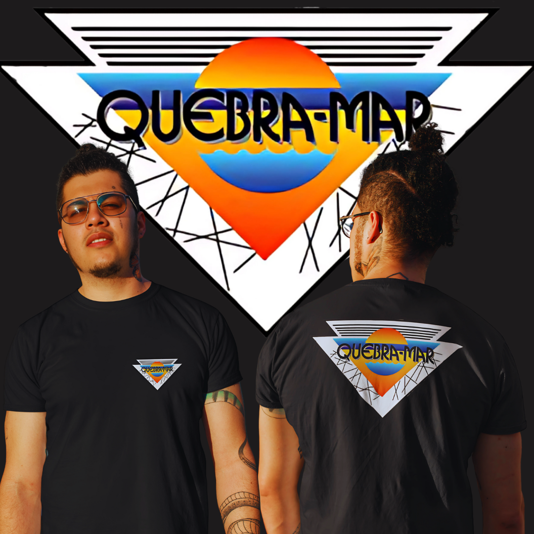 Nome do produto: Camisetas Quebra Mar Frente Costas