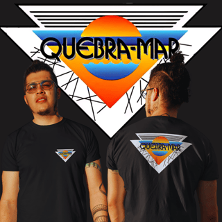 Camisetas Quebra Mar Frente Costas