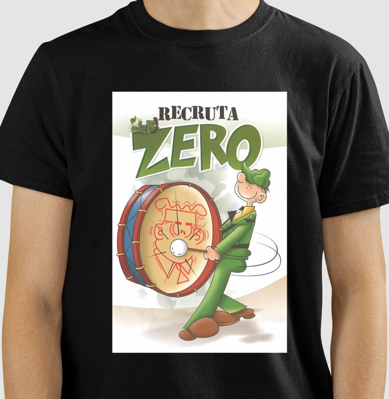 Nome do produto: Camisetas Recruta Zero