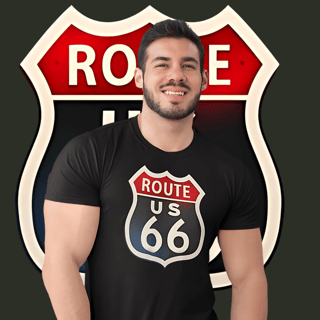 Nome do produto Camisetas Route 66