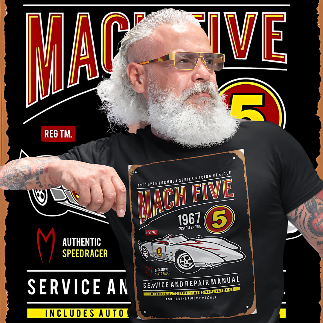 Nome do produto: Camisetas Mach Five