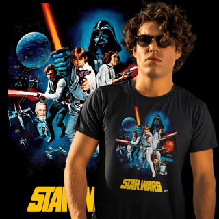 Nome do produto Camisetas Star Wars