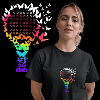 Nome do produto Camisetas Beach Borboletas