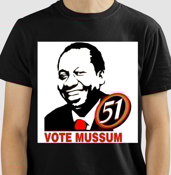 Camisetas Vote Mussum
