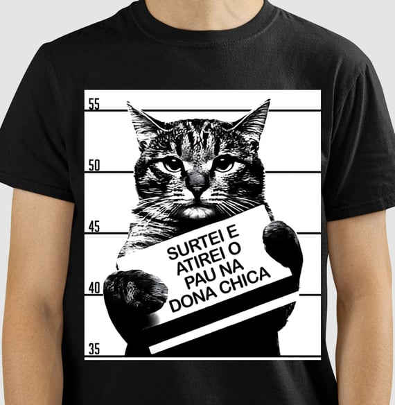 Camisetas Gato Surtei