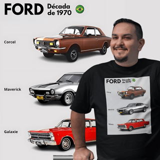 Camisetas Ford DC 70