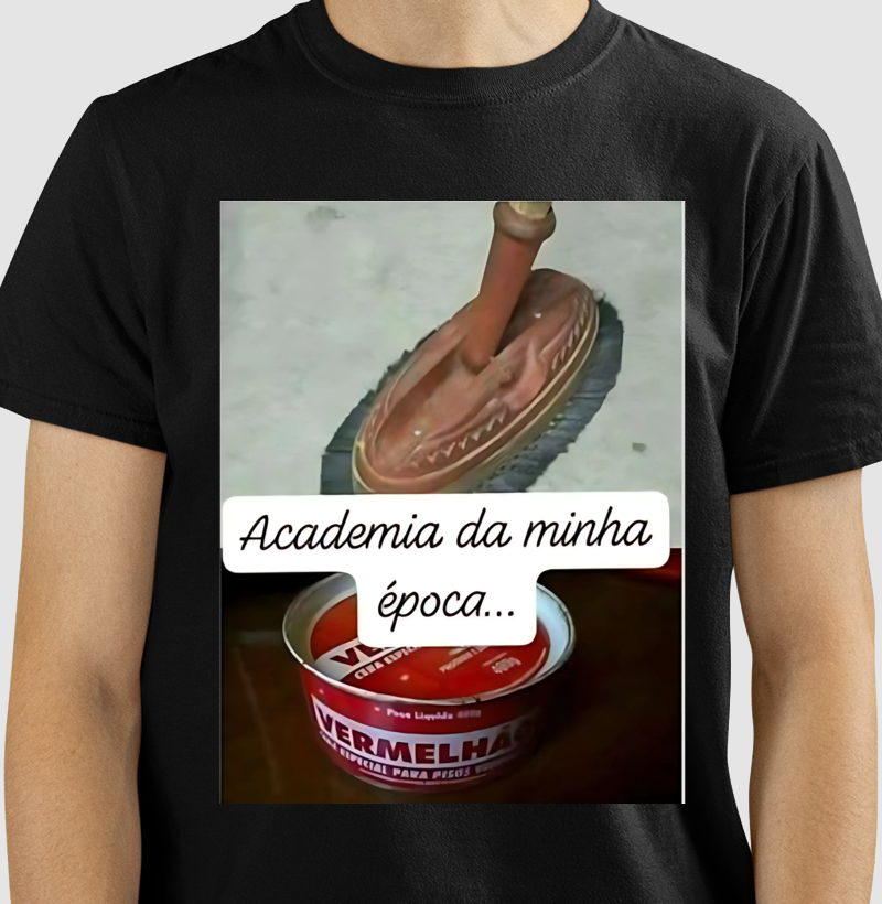 Nome do produto: Camisetas Minha Academia