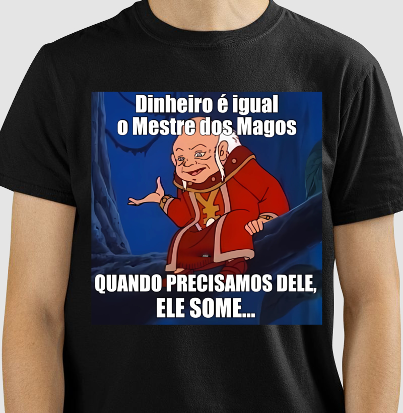 Nome do produto: Camisetas Mestre Dos Magos