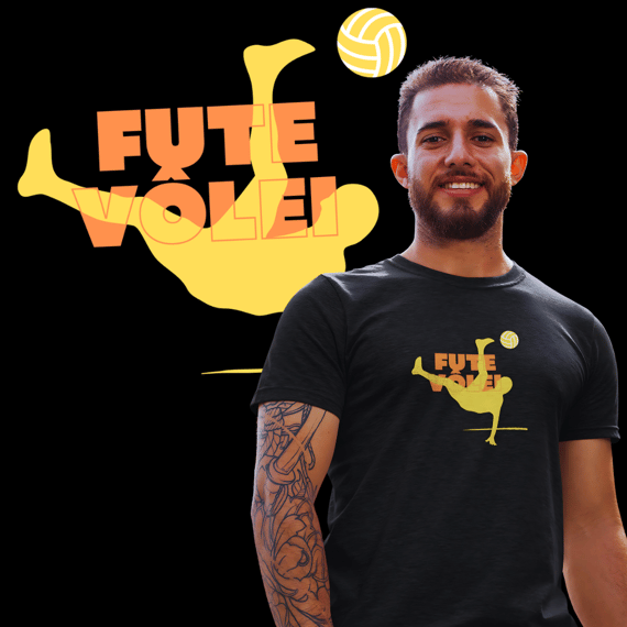 Camisetas Futevôlei Bike