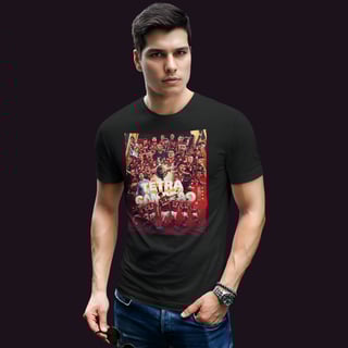 Nome do produto Camisetas Flamengo Tetra Campeão Libertadores