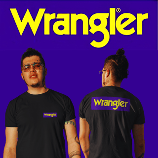Camisetas Wrangler Frente e Costas