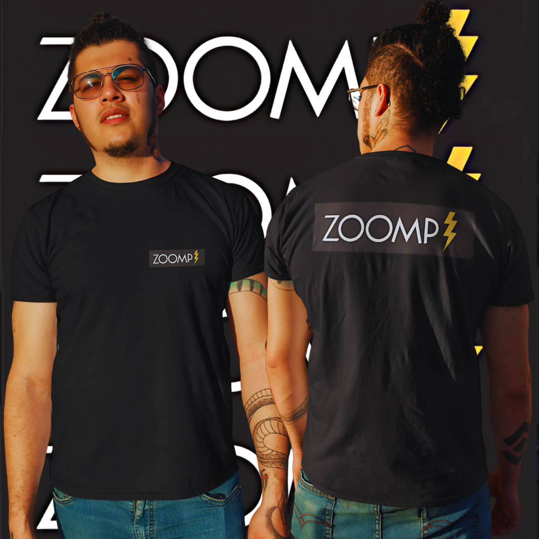 Nome do produto: Camisetas Zoomp Frente e  Costas