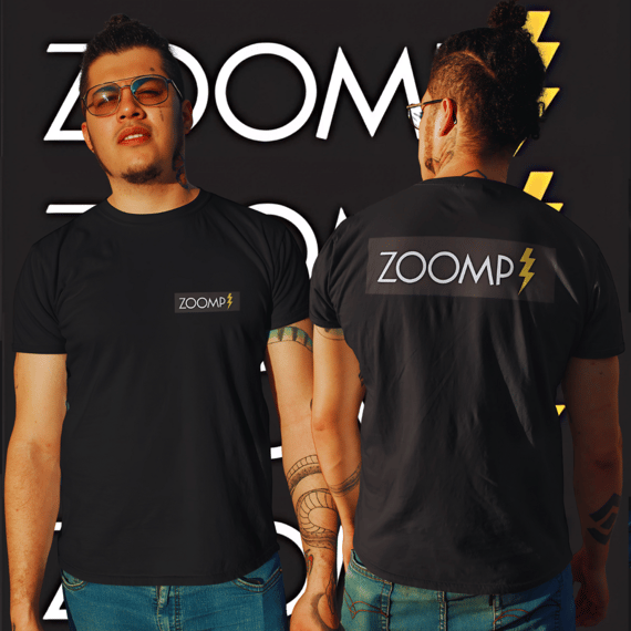 Camisetas Zoomp Frente e  Costas