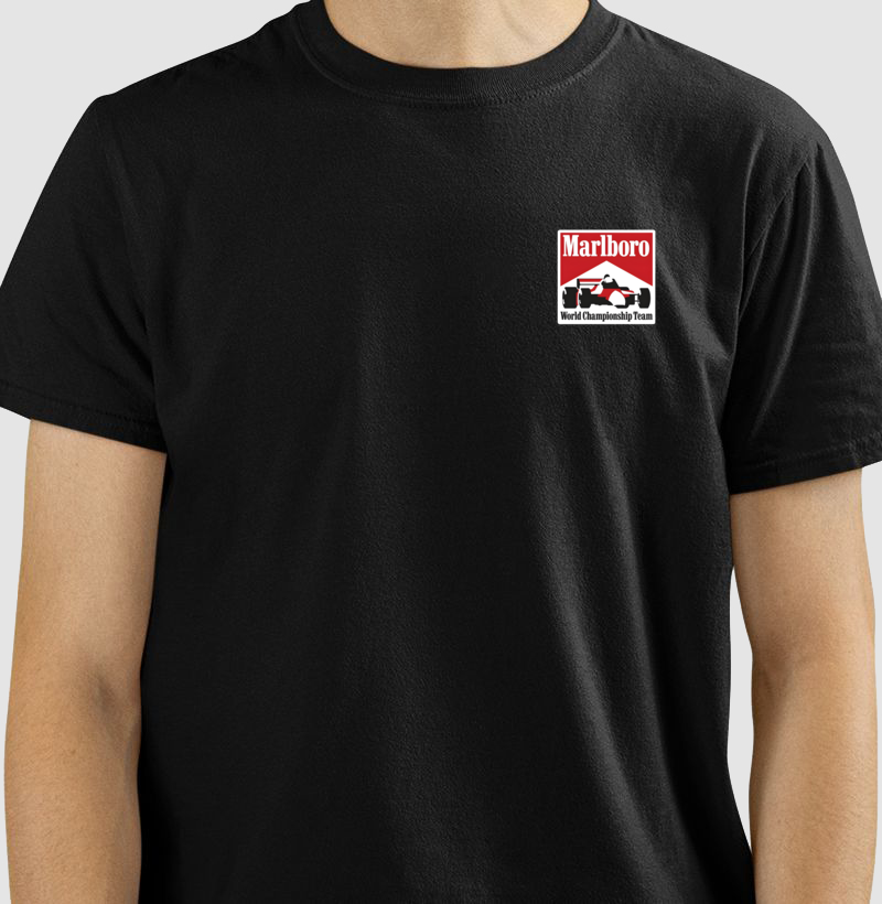 Nome do produto: Camisetas Marlboro Championship Minimalista