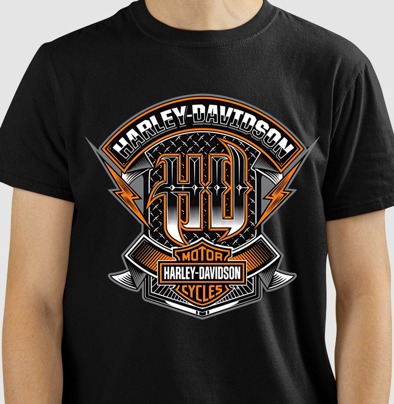 Nome do produto: Camisetas Harley HD