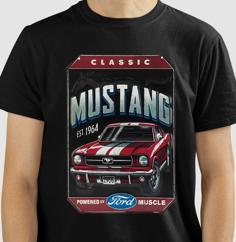 Nome do produto: Camisetas Mustang 64